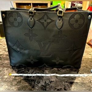 Oversized Black Tote